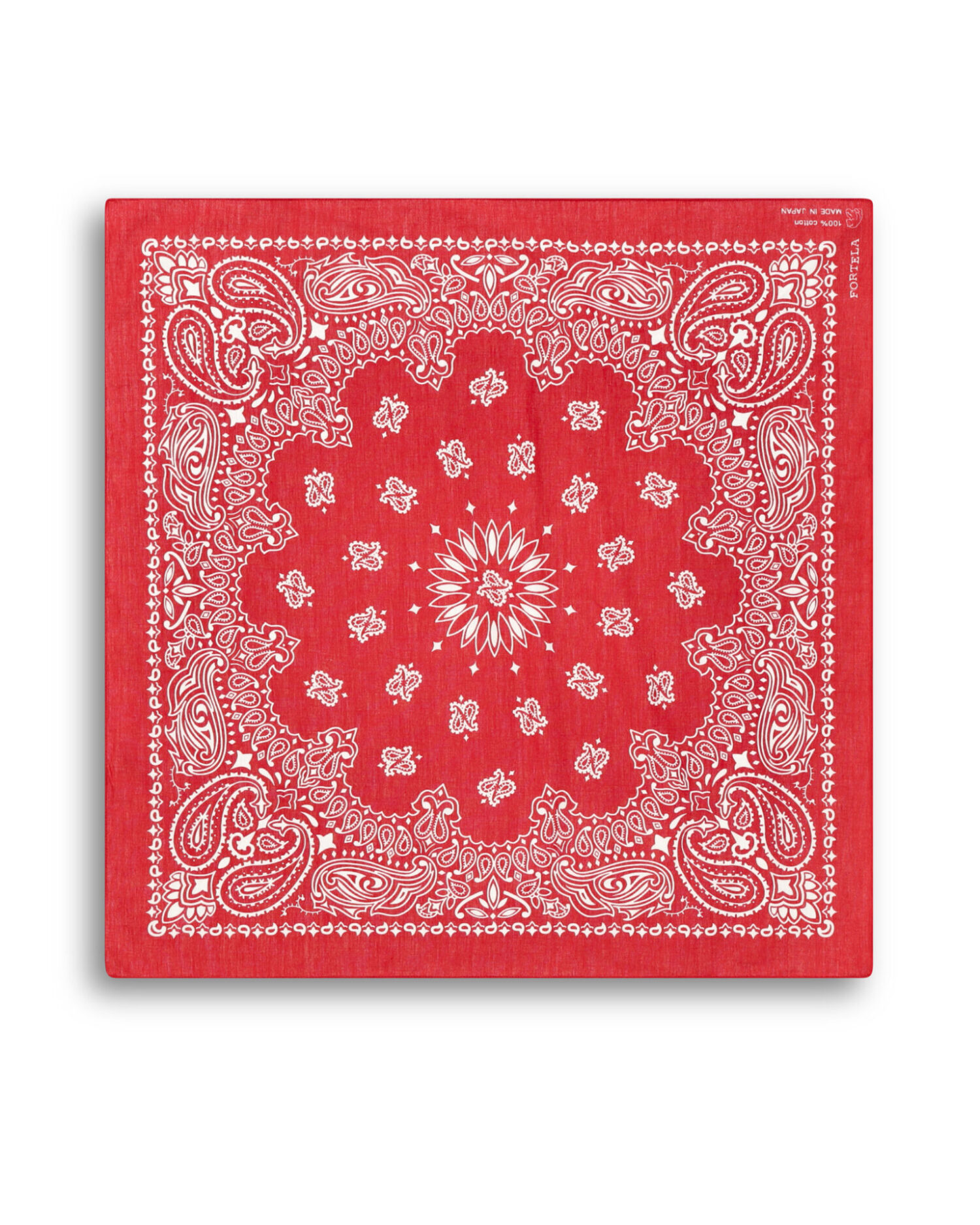 Fortela – Bandana In Cotone con Stampa “Paisley”