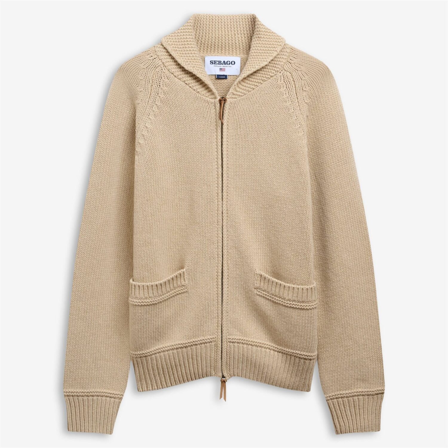 Cardigan Sebago Dimillos in misto lana
